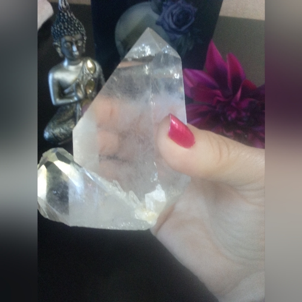 Clear Quartz Point From Brazil